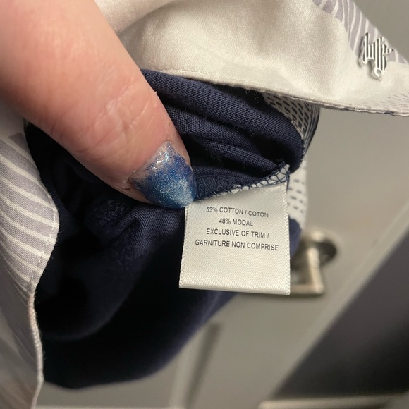 Gentle Fawn large halter top navy with pattern trim still with tags. - Picture 8 of 9